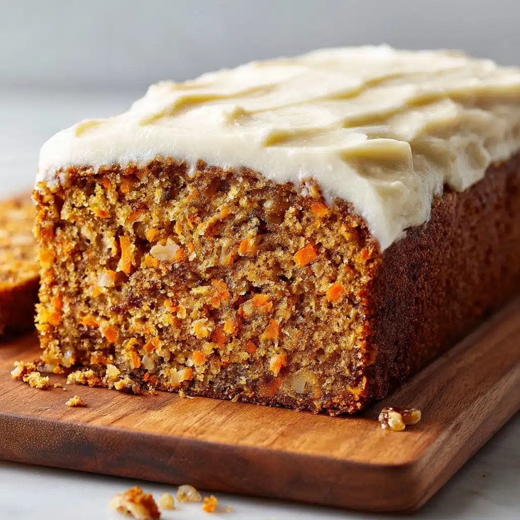 Carrot Cake Loaf (Quick Bread) Recipe