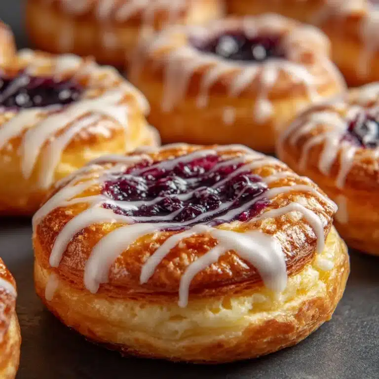Homemade Breakfast Danish Pastries Recipe