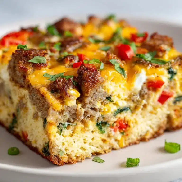 Easy Make-Ahead Breakfast Casserole Recipe