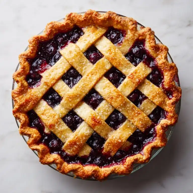 Simply the Best Blueberry Pie Recipe