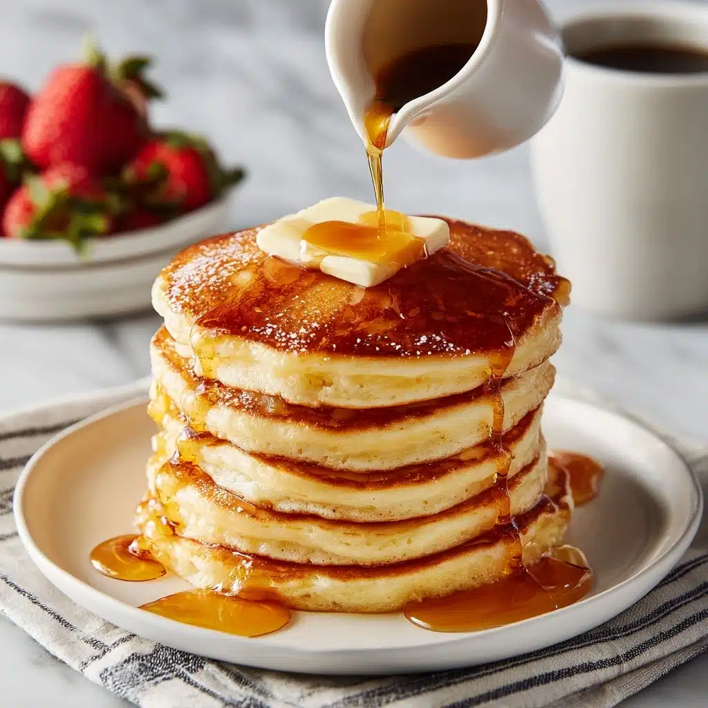 Fluffy Buttermilk Pancakes Recipe - Recipe Image