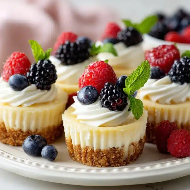 Mini Cheesecakes (in a Standard Muffin Pan) Recipe