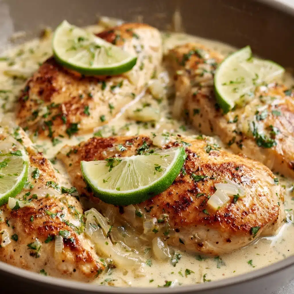 Creamy Cilantro Lime Chicken Recipe