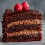 Dark Chocolate Mousse Cake Recipe