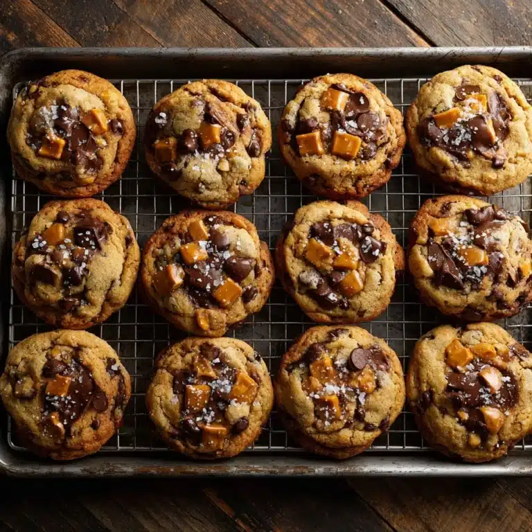 Brown Butter Toffee Chocolate Chip Cookies Recipe