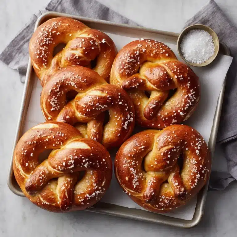 Easy Homemade Soft Pretzels Recipe