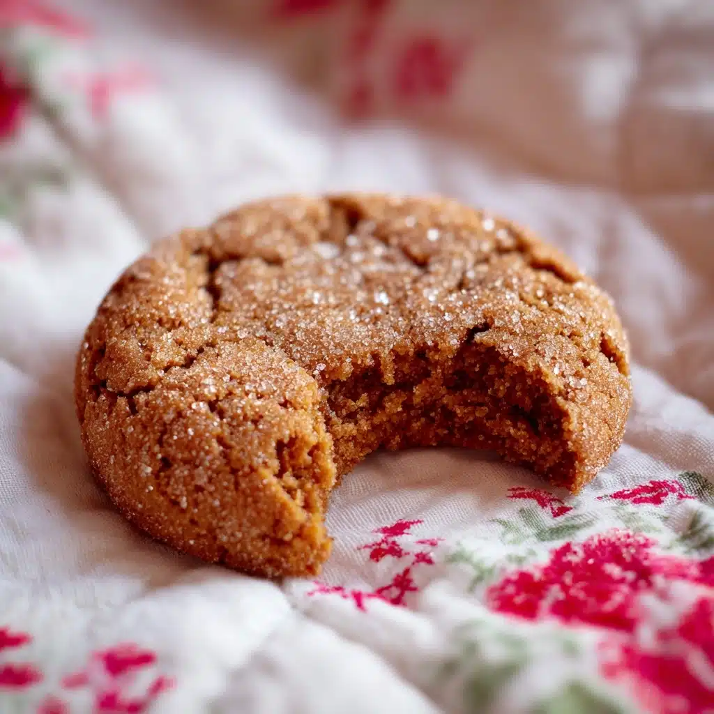 Chewy Spiced Molasses Cookies Recipe - Recipe Image