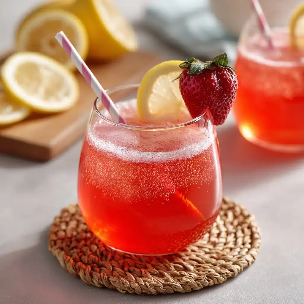 Honey-Sweetened Strawberry Lemonade Recipe