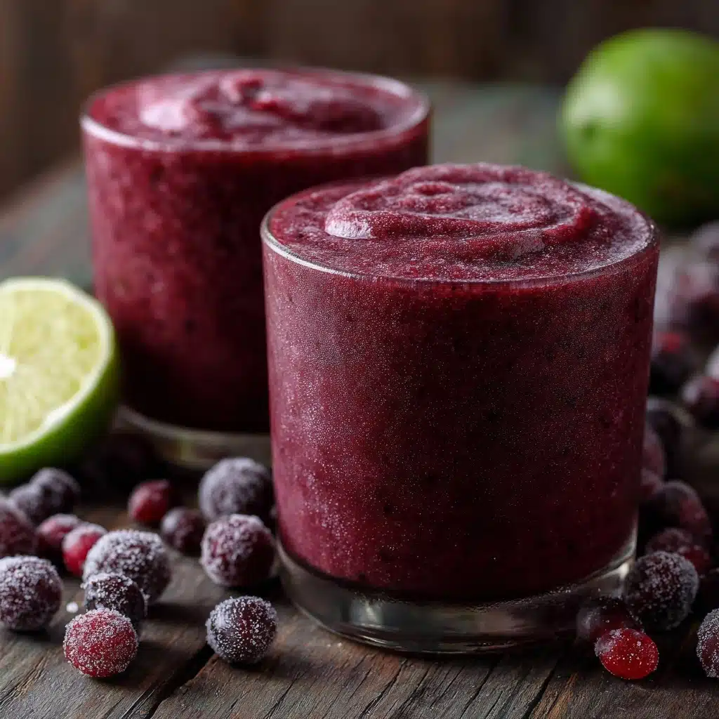 Cranberry Lime Kombucha Slushie Recipe - Recipe Image