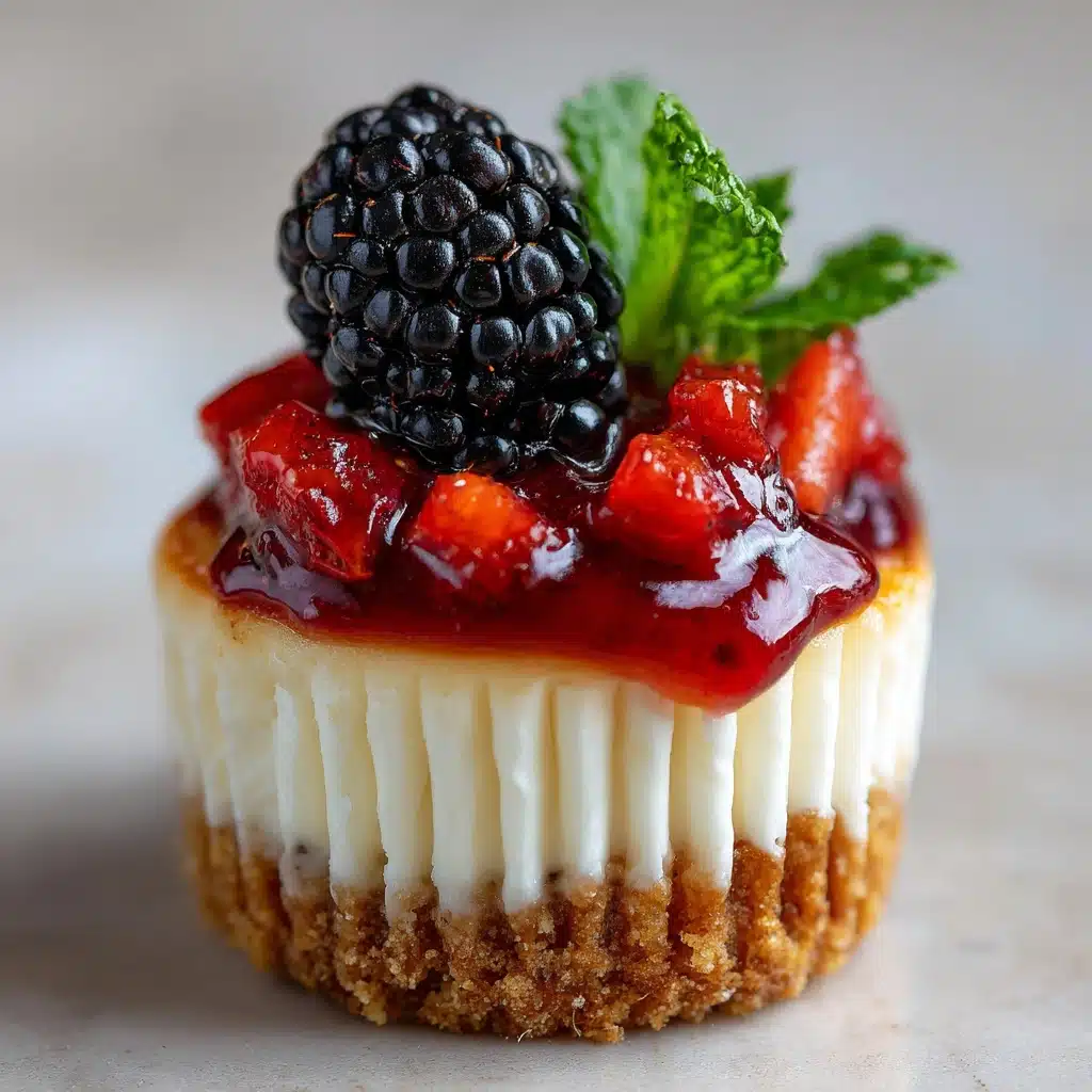 Mini No-Bake Cheesecakes Recipe - Recipe Image