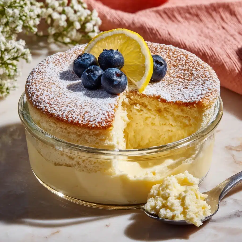 Lemon Pudding Cakes Recipe - Recipe Image