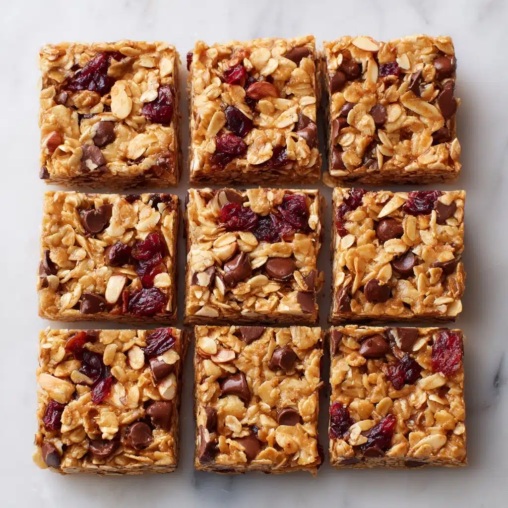 Peanut Butter Trail Mix Bars Recipe