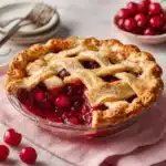 Homemade Cherry Pie (With Thick Filling) Recipe