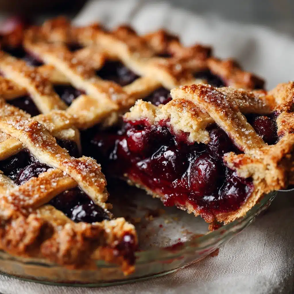 Homemade Cherry Pie (With Thick Filling) Recipe - Recipe Image