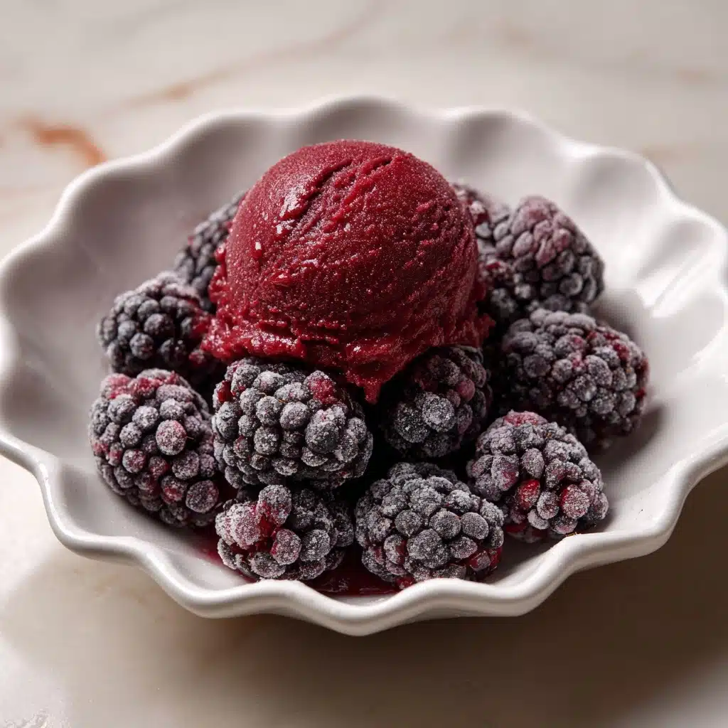 Blackberry Sorbet Recipe - Recipe Image