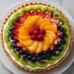 Fresh Fruit Tart with Vanilla Mascarpone Cream Recipe