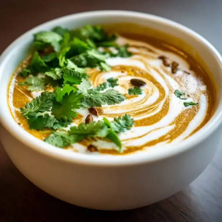 Curried Lentil Soup with Coconut Milk Recipe