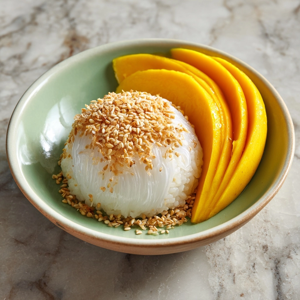 Mangoes and Sticky Rice Recipe - Recipe Image