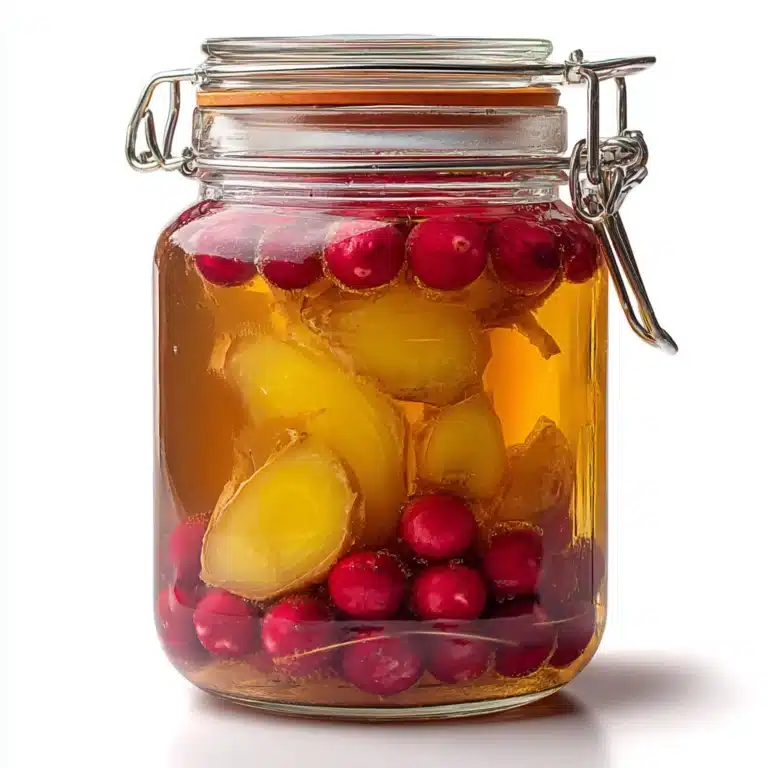 Honey-Fermented Cranberries Recipe
