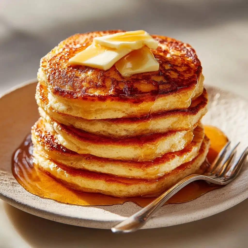 Traditional Sourdough Pancakes Recipe - Recipe Image