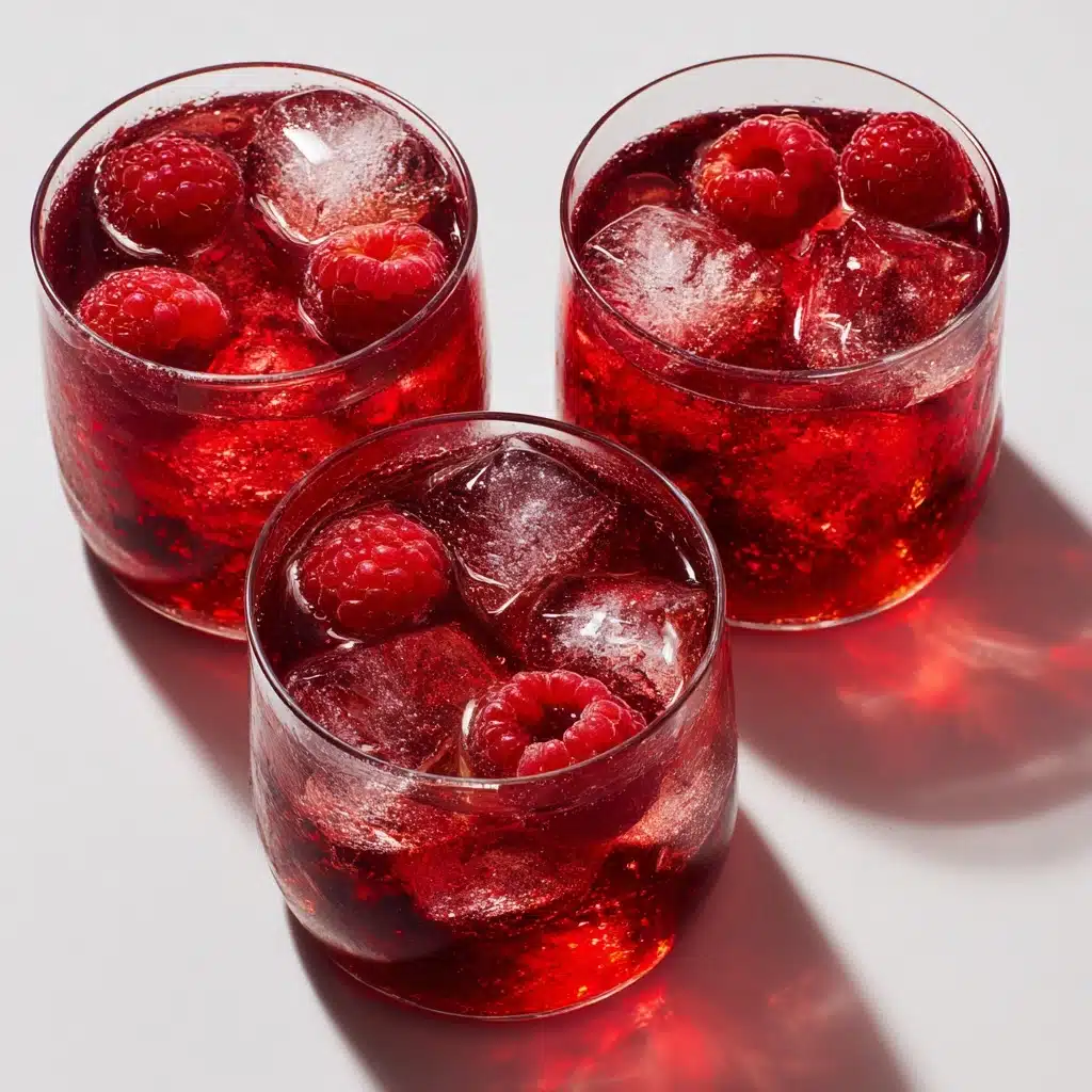 Raspberry Shrub with Hibiscus and Rose Hips Recipe - Recipe Image