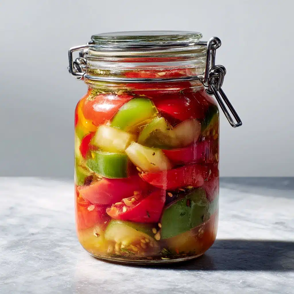 Fermented Green Tomatoes Recipe - Recipe Image