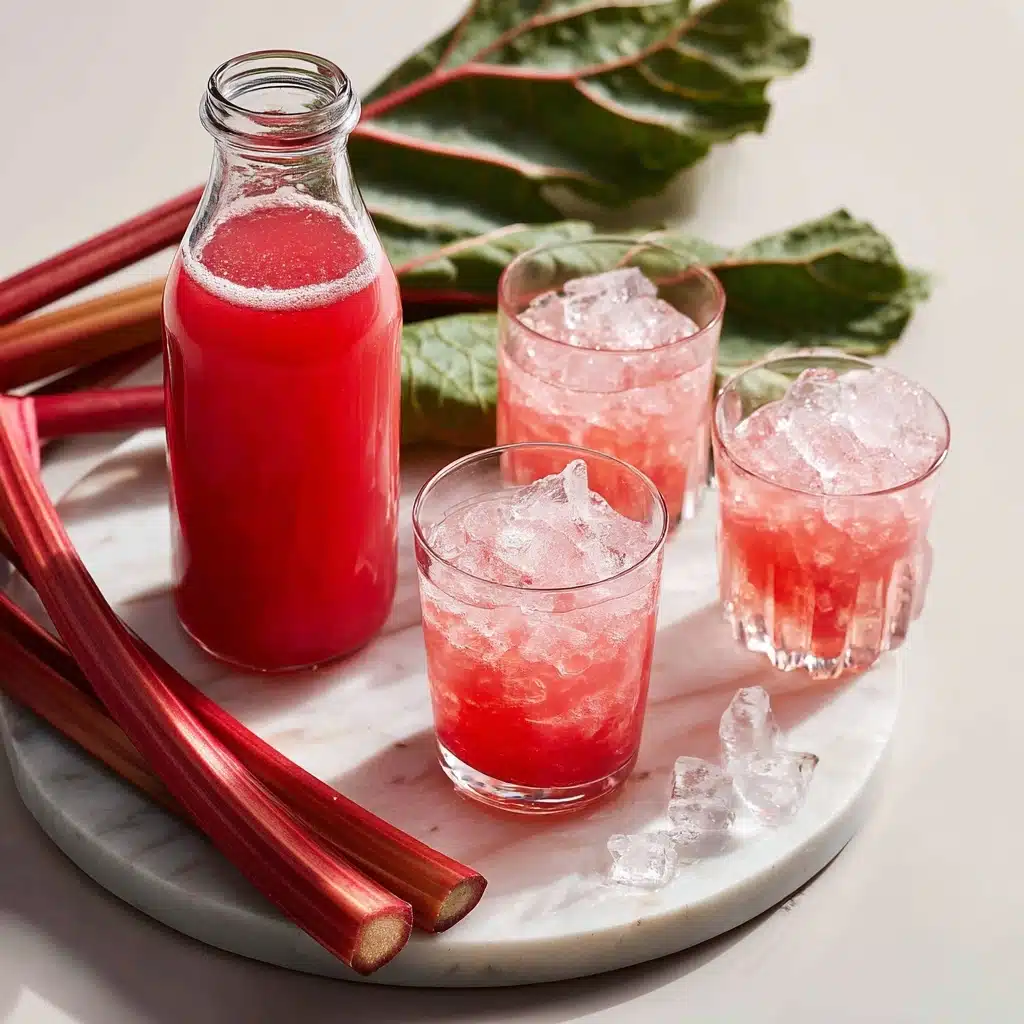 Rhubarb Shrub Recipe