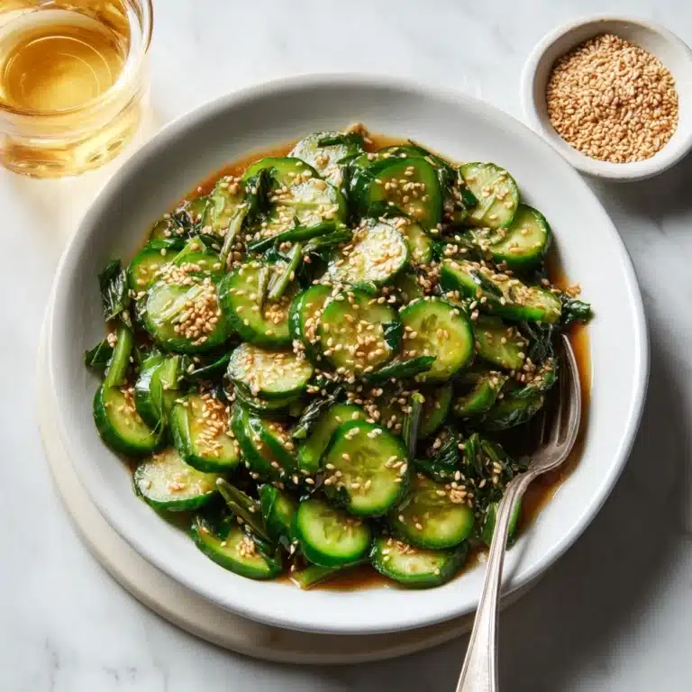 Asian Cucumber Salad Recipe