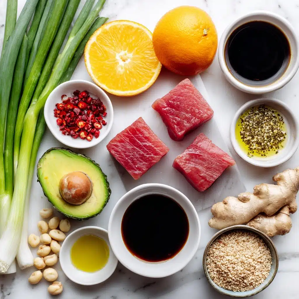 Albacore Tuna Poke Recipe - Recipe Image