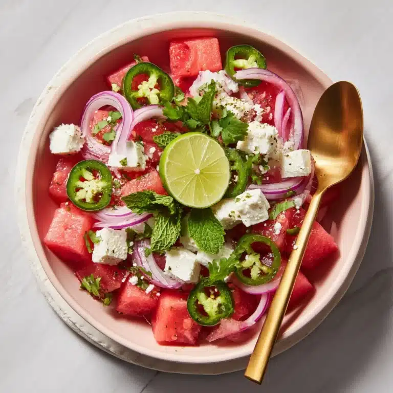 Watermelon Feta Salad Recipe