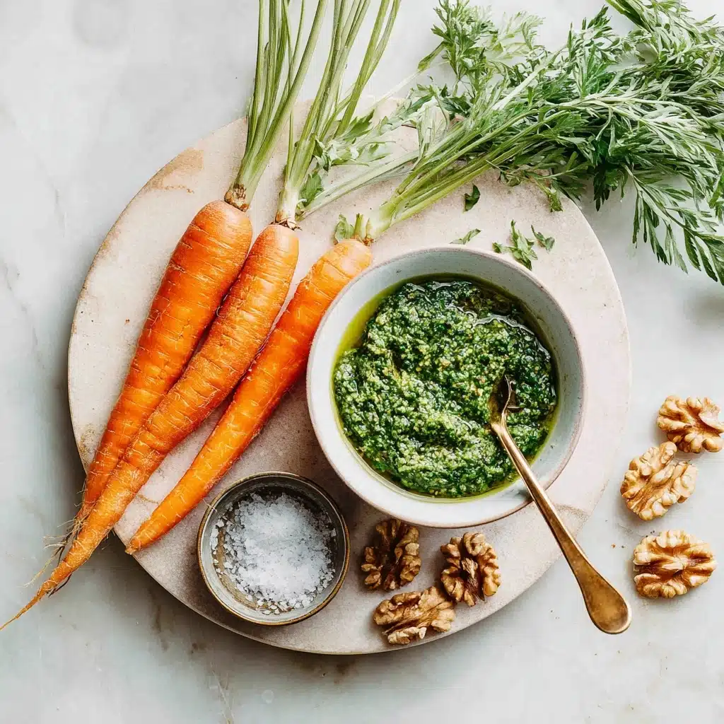Carrot Top Pesto Recipe - Recipe Image
