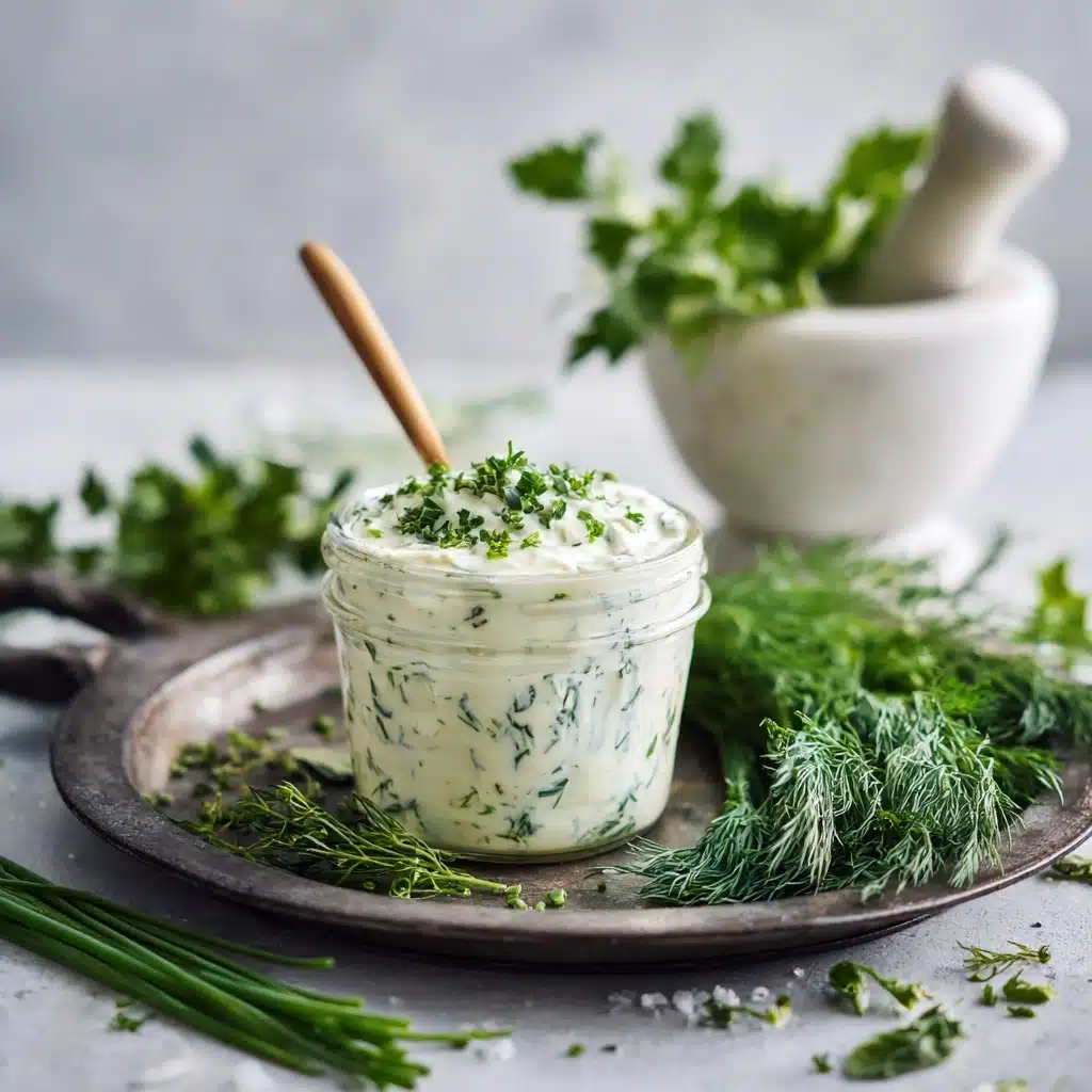 Homemade Kefir Ranch Dressing Recipe - Recipe Image