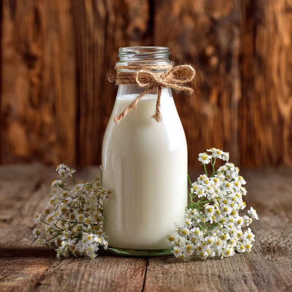 Organic Raw Milk Dairy Recipe - Recipe Image