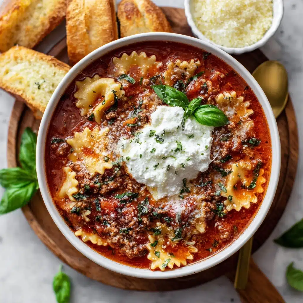 Crockpot Lasagna Soup Recipe - Recipe Image