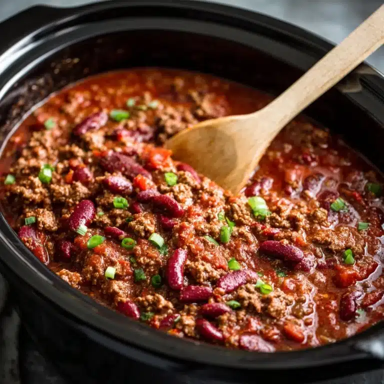 Crock Pot Chili Recipe