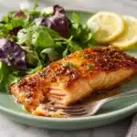 Air Fryer Honey Mustard Salmon Recipe
