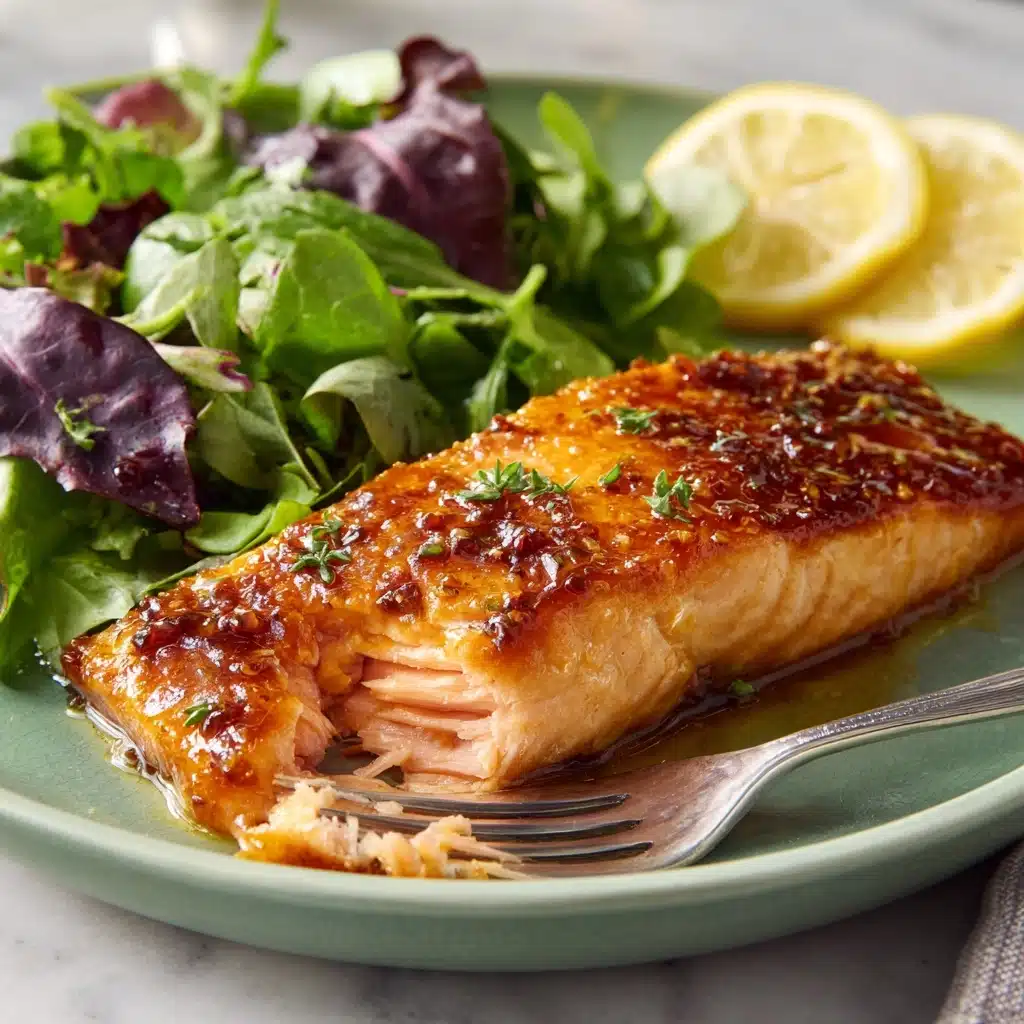 Air Fryer Honey Mustard Salmon Recipe - Recipe Image