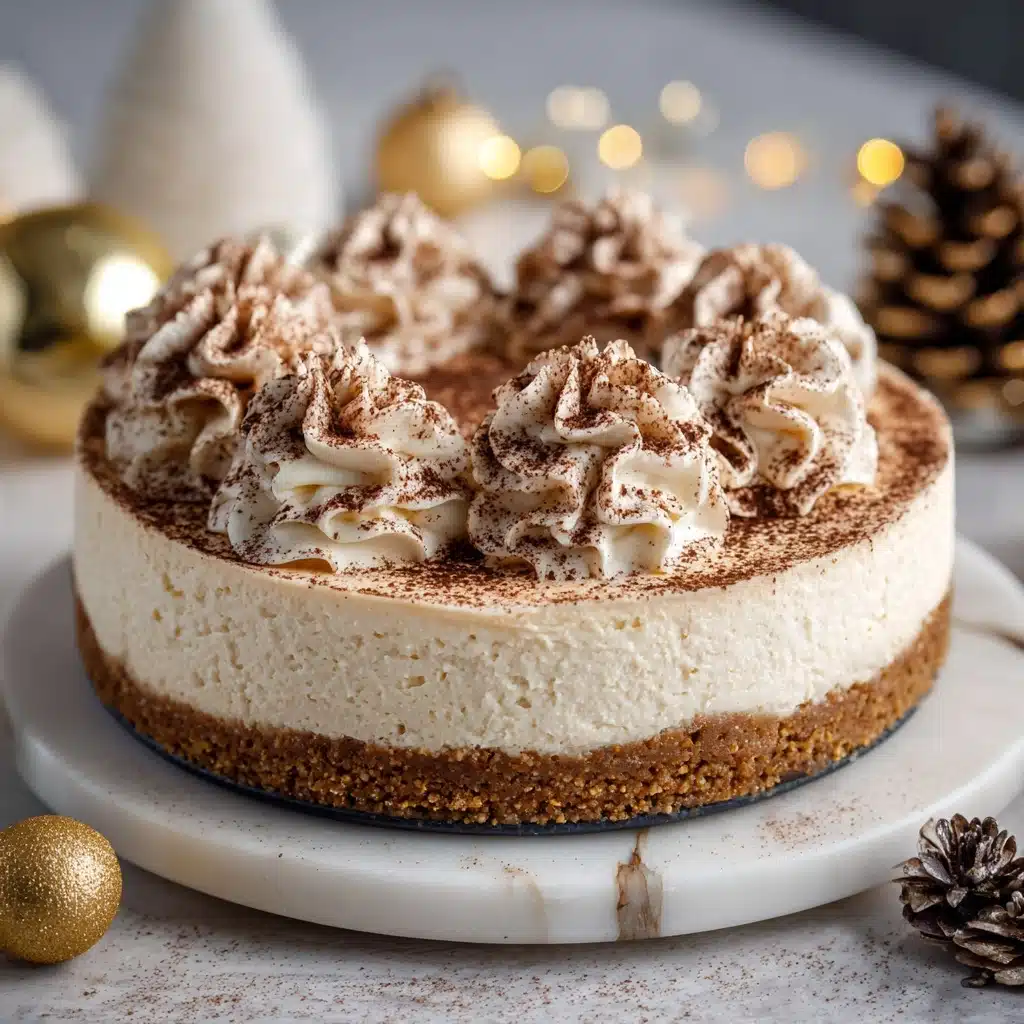 Eggnog Cheesecake Recipe - Recipe Image