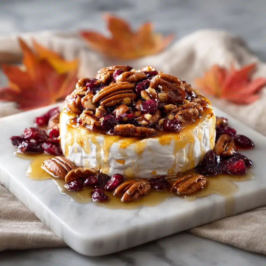 Baked Brie with Cranberries and Pecans Recipe - Recipe Image