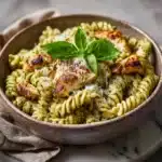 One Pot Creamy Pesto Chicken Pasta Recipe