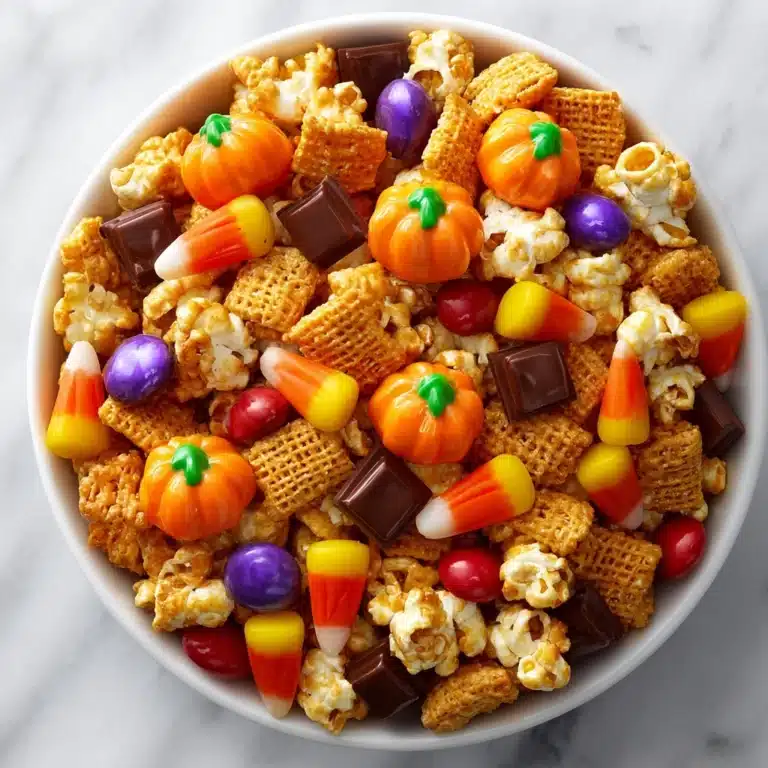 Scarecrow Halloween Snack Mix Recipe