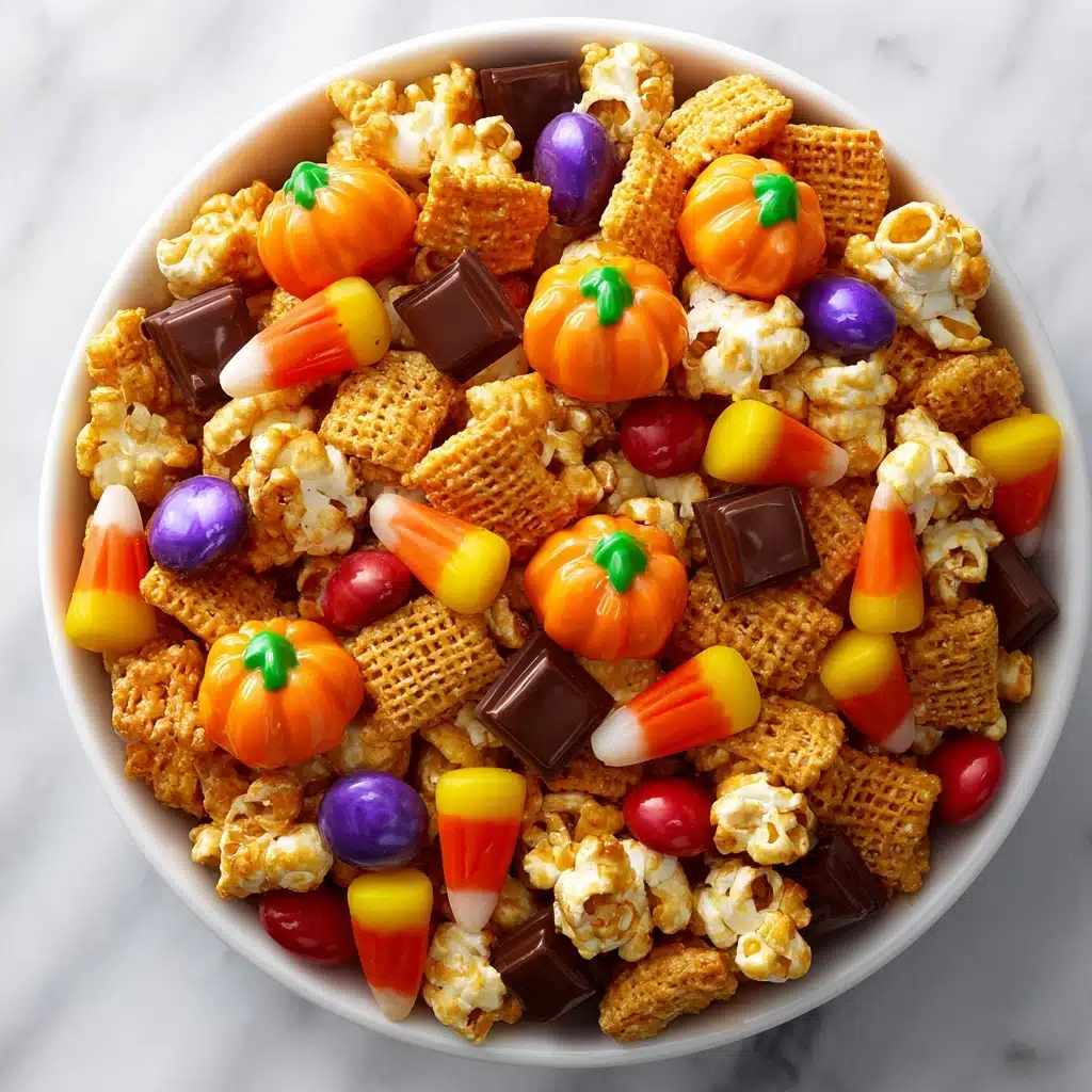 Scarecrow Halloween Snack Mix Recipe
