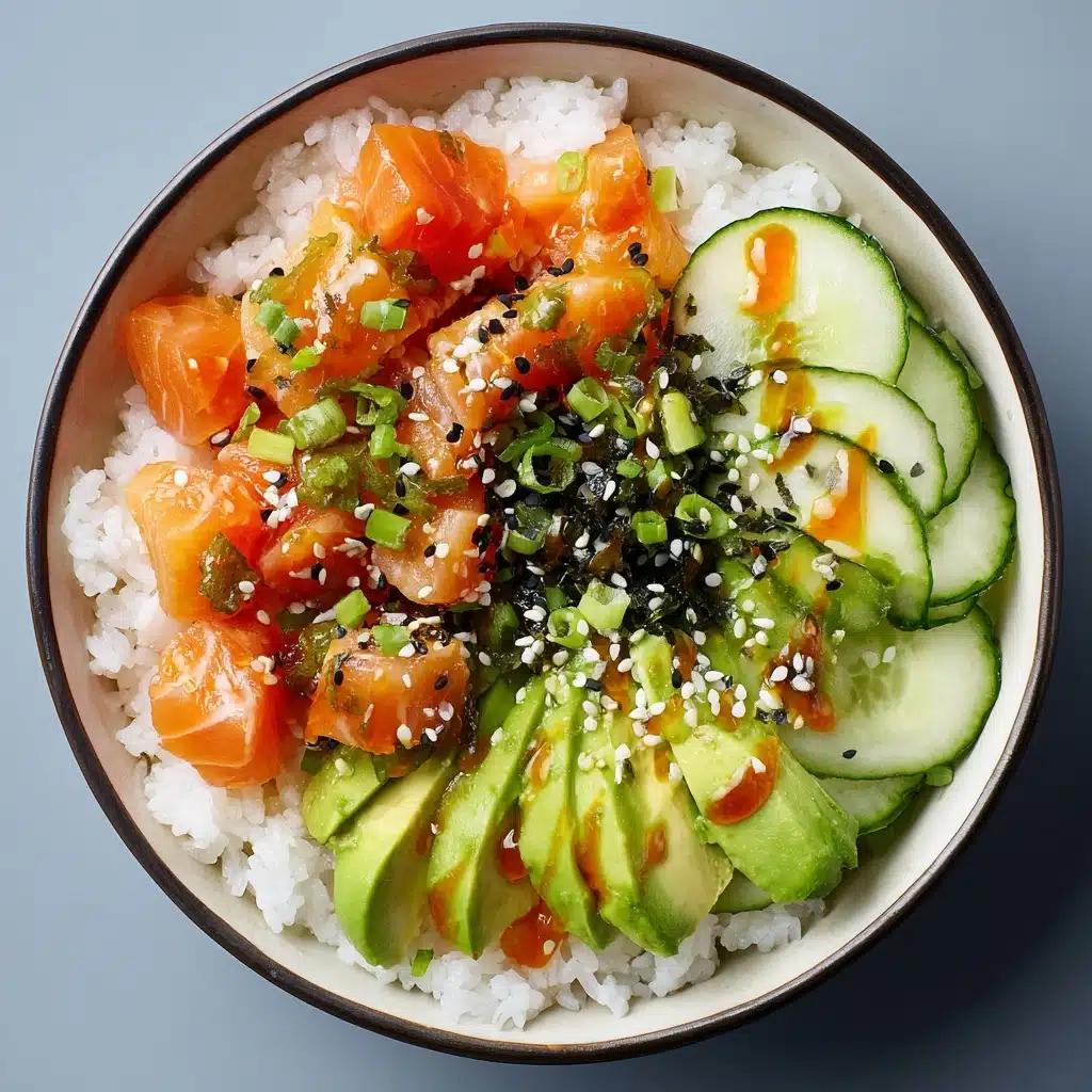 Spicy Salmon Sushi Bowl Recipe - Recipe Image