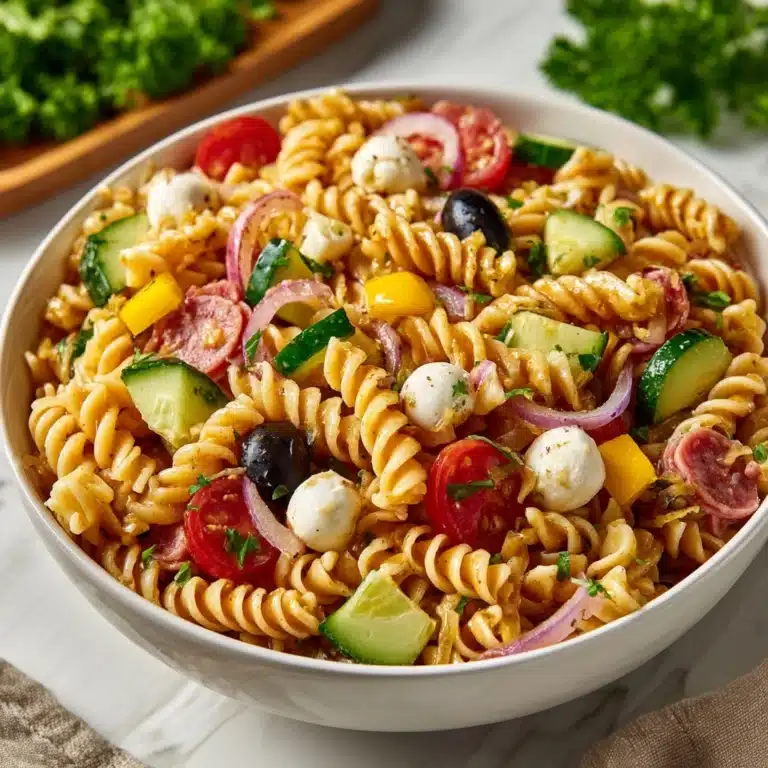 Zesty Italian Pasta Salad Recipe