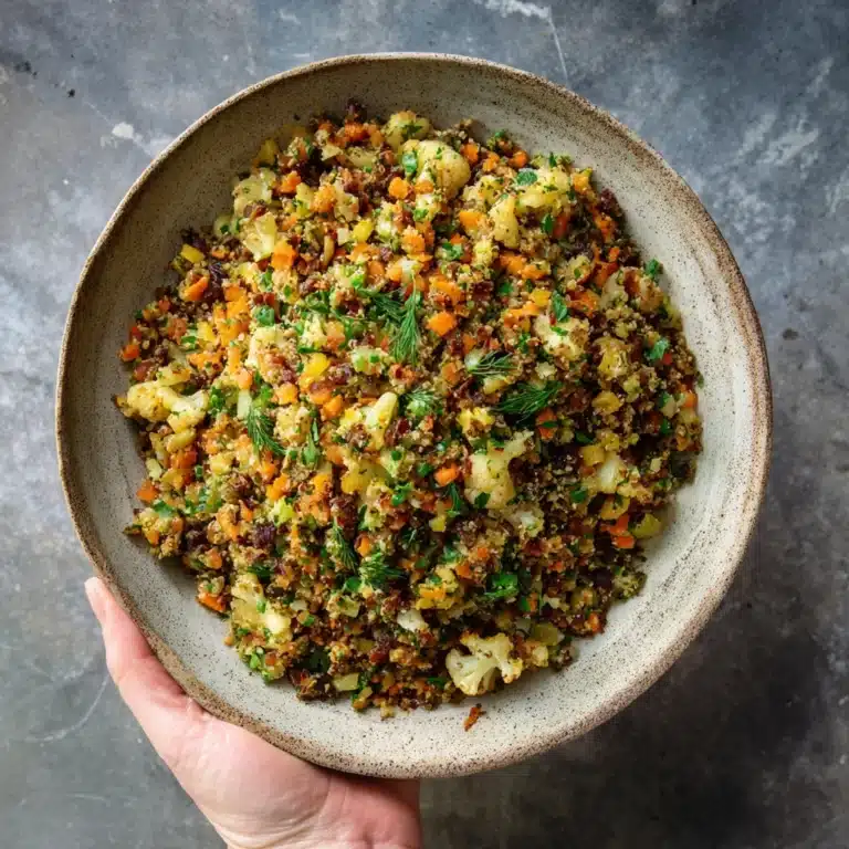 Autumn Glow Salad with Lemon Dressing Recipe