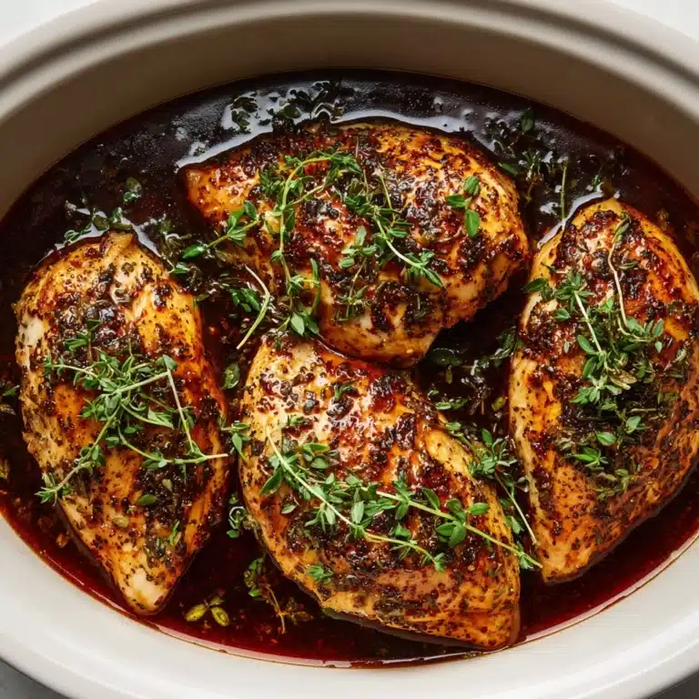 Crockpot Honey Garlic Chicken Recipe