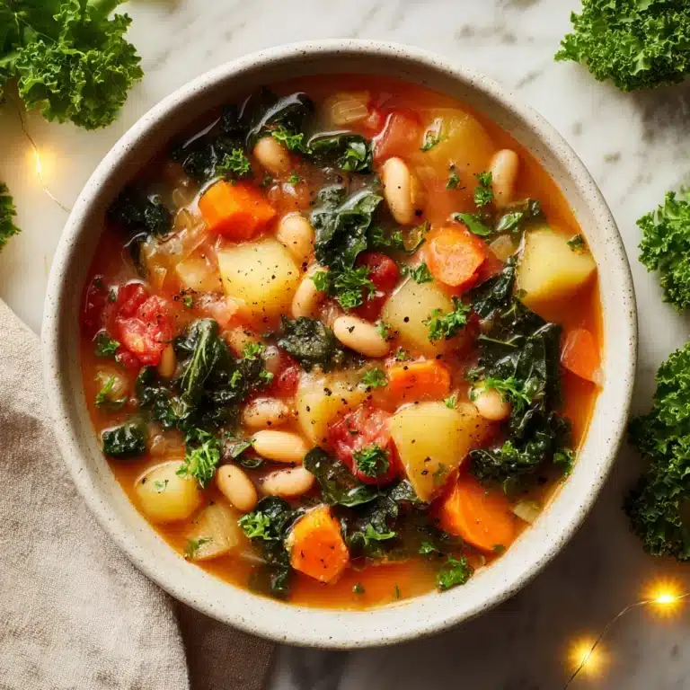 Winter Minestrone Soup Recipe