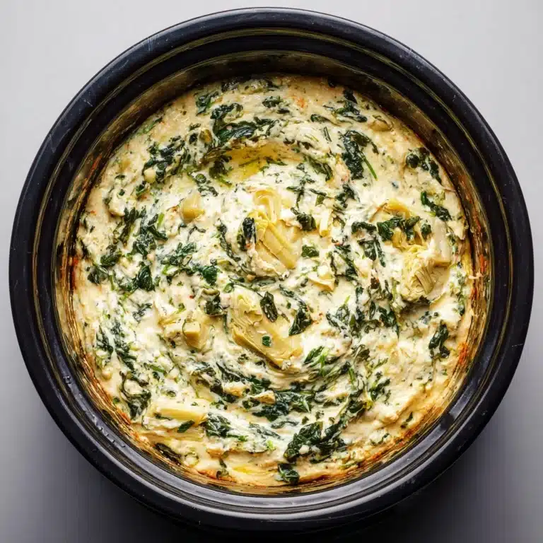 Crockpot Spinach and Artichoke Dip Recipe