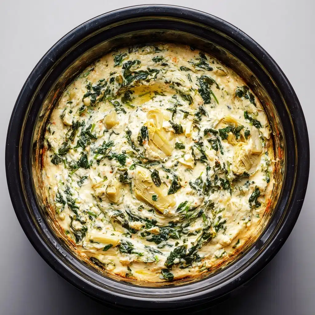 Crockpot Spinach and Artichoke Dip Recipe - Recipe Image