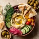 Mediterranean Hummus Bowls Recipe